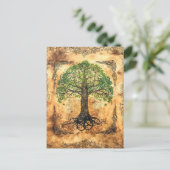 ケルトの生命の木 ポストカード (スタンド正面)