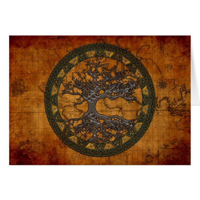 ケルトの生命の木[Yggdrasil] (正面横)