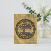 ケルトの生命の木[Yggdrasil] ポストカード (スタンド正面)