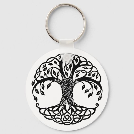 ケルトの生命木 キーホルダー (正面)