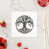 ケルトの生命木 スタンダードカクテルナプキン (インサイチュ)