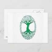 ケルトの生命木 ポストカード (正面/裏面)