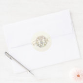 ケルトの生命結婚の木の封筒用シール ラウンドシール (封筒)