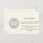 ケルトの生結婚命の木 エンクロージャーカード (正面/裏面)