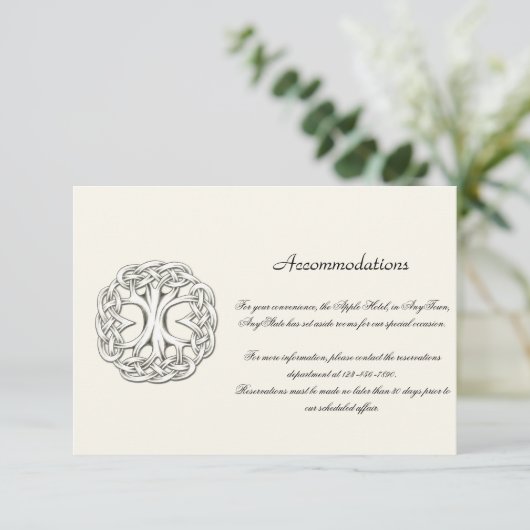 ケルトの生結婚命の木 エンクロージャーカード (スタンド正面)