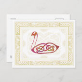 ケルトの白鳥 ポストカード (正面/裏面)