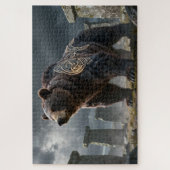 ケルトの精霊動物　クマ　ジグソーパズル ジグソーパズル (縦)