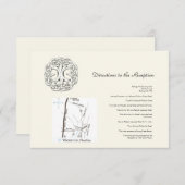 ケルトの結婚木 エンクロージャーカード (正面/裏面)