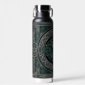 ケルトの緑と銀剣 ウォーターボトル (正面)