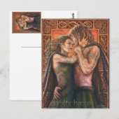 ケルトの英雄。 ポストカード (正面/裏面)