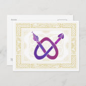 ケルトの蛇 ポストカード (正面/裏面)