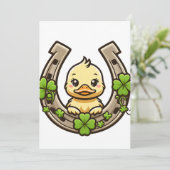 ケルトの蹄鉄の上にカモの招待状 招待状 (スタンド正面)