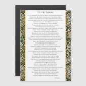 ケルトの開花 (正面/裏面)