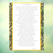 ケルトの開花 ウィンドウサイン (シート3)