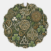 ケルトの開花 オーナメントカード (正面)