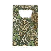 ケルトの開花 クレジットカード栓抜き (裏面)