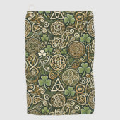 ケルトの開花 ゴルフタオル (正面)