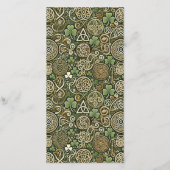 ケルトの開花 サンキューカード (裏面)