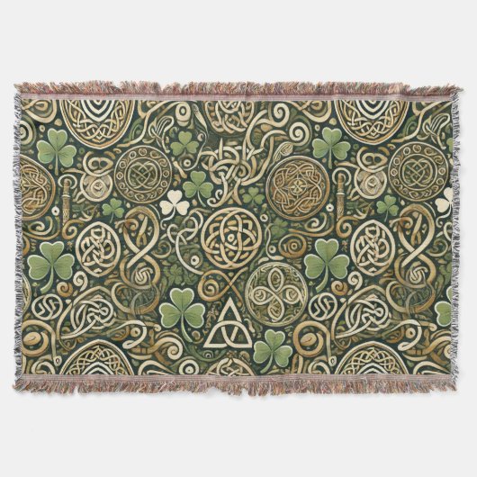 ケルトの開花 スローブランケット (正面)