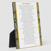 ケルトの開花 フォトプラーク (側面)