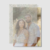 ケルトの開花 ベラム紙招待状 (オフセット (カップル))