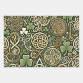 ケルトの開花 ラッピングペーパーシート (正面)