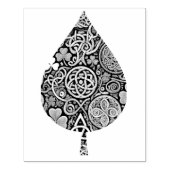 ケルトの開花 ラバースタンプ (インプリント)