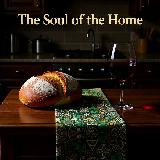 ケルトの開花 ロングテーブルランナー