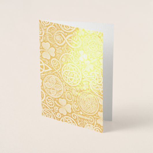 ケルトの開花 箔カード (正面)