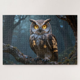 ケルトの霊獣フクロウジグソーパズル ジグソーパズル