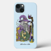 ケルトの魔法使いドラゴンファンタジー パープル Case-Mate iPhoneケース (裏面)