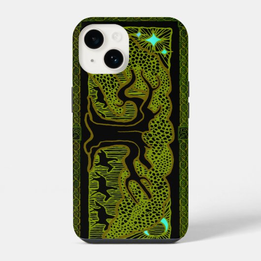ケルトの魔法 iPhone 6 カバー (裏面)
