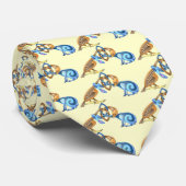 ケルトの鳥とウサギのネクタイ ネクタイ (ロール)