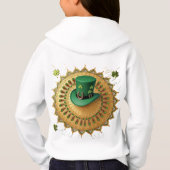 ケルトの鹿とシャムロックツリー – 聖パトリックの日 (裏面)