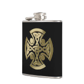 ケルトの黄金の結び目 フラスク (左)