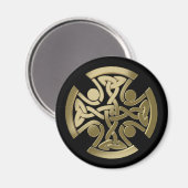ケルトの黄金の結び目 マグネット (正面/裏面)