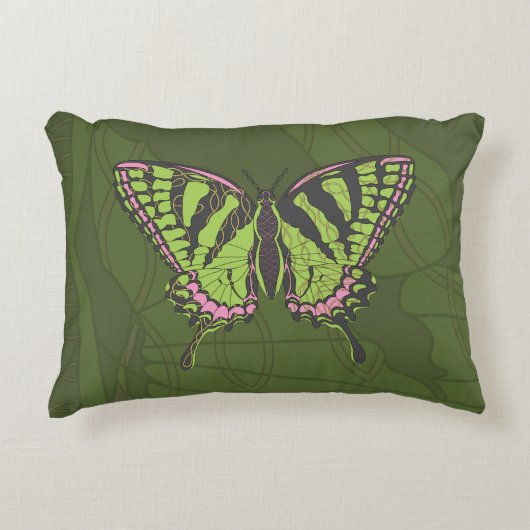 ケルトの swallowtail アクセントピロー (正面)