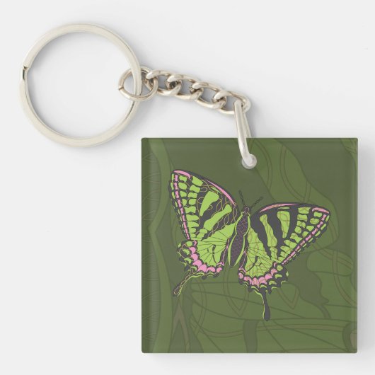 ケルトの swallowtail アクリルキーホルダー キーホルダー (正面)