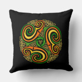 ケルトらせん状枕 クッション (裏面)