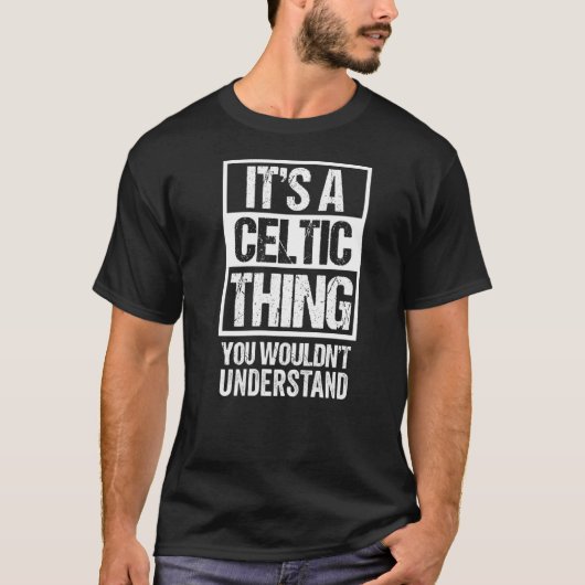 ケルトを理解できないのはケルト系の話だ Tシャツ (正面)