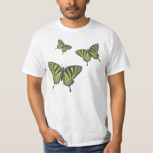 ケルトアゲハチョウメンズライトシャツ Tシャツ (正面)