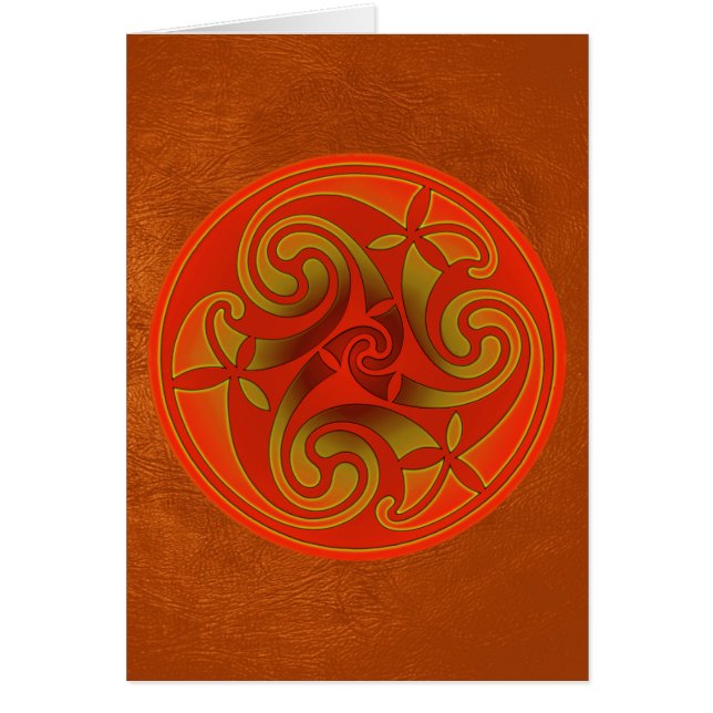 ケルトアートスパイラルデザイン (正面)