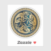 ケルトウルフ結び糸細工トライアド シール (シート)