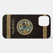 ケルトウルフ結び糸細工トライアド Case-Mate iPhoneケース (裏面 (横))