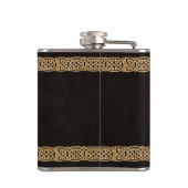 ケルトウルフ結び糸細工三徴 フラスク (裏面)