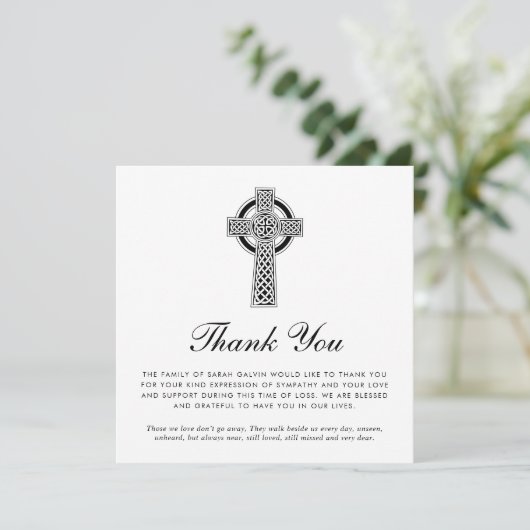 ケルトエレガントクロスフォトメモリアル広場 サンキューカード (スタンド正面)