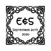 ケルトエレガントク結婚ケルト結び目模様 ラバースタンプ (インプリント)