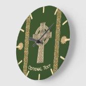 ケルトカスタムクロス ラージ壁時計 (傾斜)