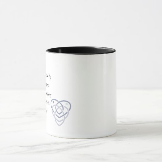 ケルトクレセントムーン&マザーフードノット マグカップ (中央)