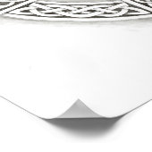 ケルトクロスアイリッシュポスターファインアートプリント ポスター (角)